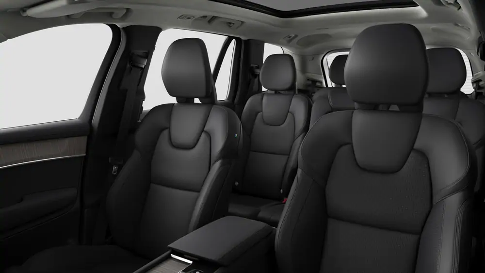 Nouveau Volvo XC90 SUV Ultimate Hybride rechargeable 4 roues motrices Aurora Silver 5