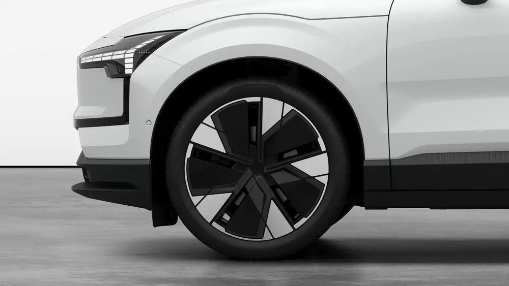 Nouveau Volvo EX30 SUV Ultra électrique 2 roues motrices (Propulsion) Crystal White Pearl 3