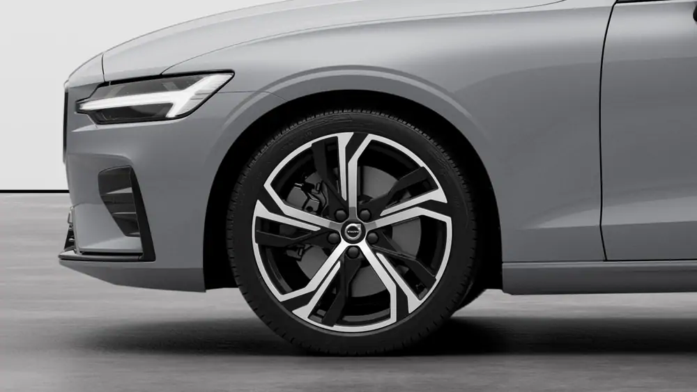 Nouveau Volvo V60 Break Plus Mild Hybrid 2 roues motrices (Traction) Vapour Grey 3