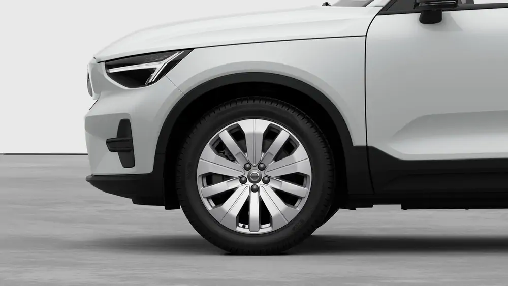 Nouveau Volvo EX40 SUV Start Électrique 2 roues motrices (Propulsion) Niet-metaalkleur Ice White 3