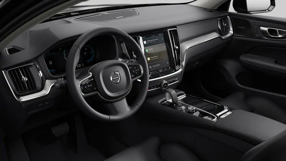 Nouveau Volvo V60 Break Ultimate Hybride rechargeable 4 roues motrices Onyx Black 4