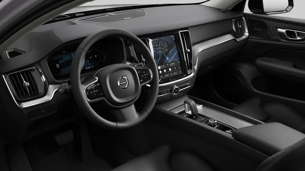 Nouveau volvo V60 Break Plus Micro-hybride 2 roues motrices (Traction) Niet-metaalkleur Ice White 4