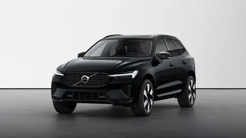 Nouveau Volvo XC60 SUV Ultimate Hybride rechargeable 4 roues motrices Onyx Black