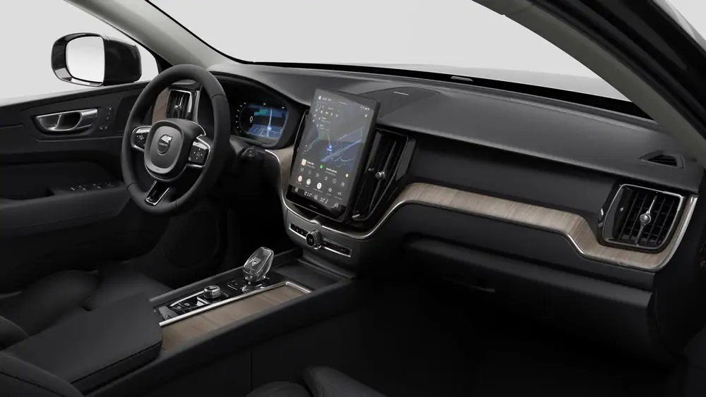 Nouveau Volvo XC60 SUV Plus Hybride rechargeable 4 roues motrices Onyx Black 4