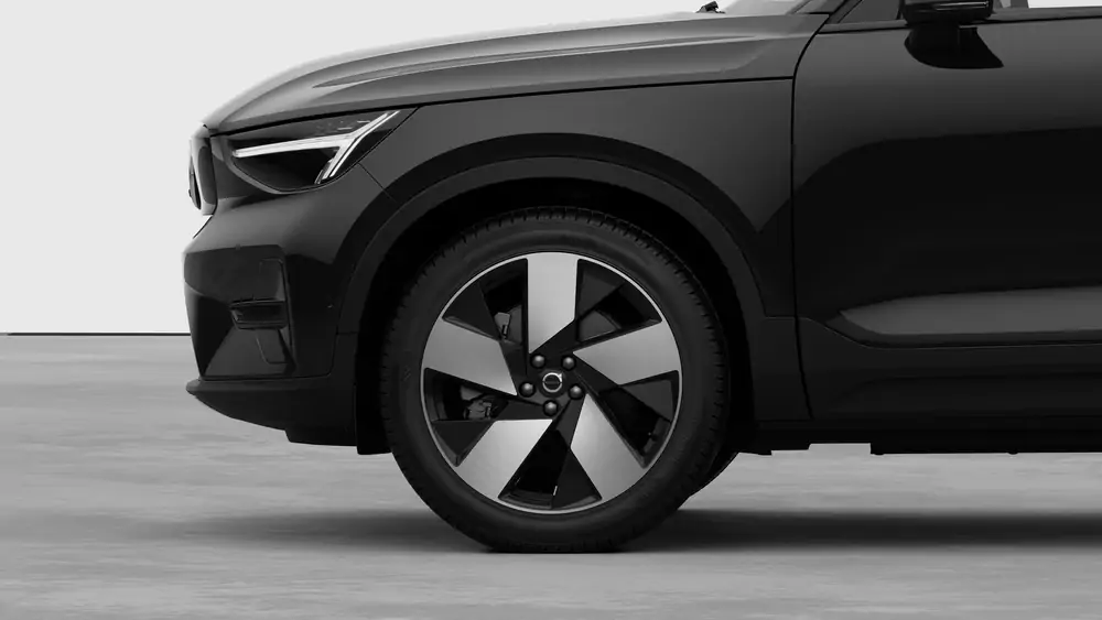 Nouveau Volvo EX40 SUV Ultra Électrique 2 roues motrices (Propulsion) Onyx Black 3
