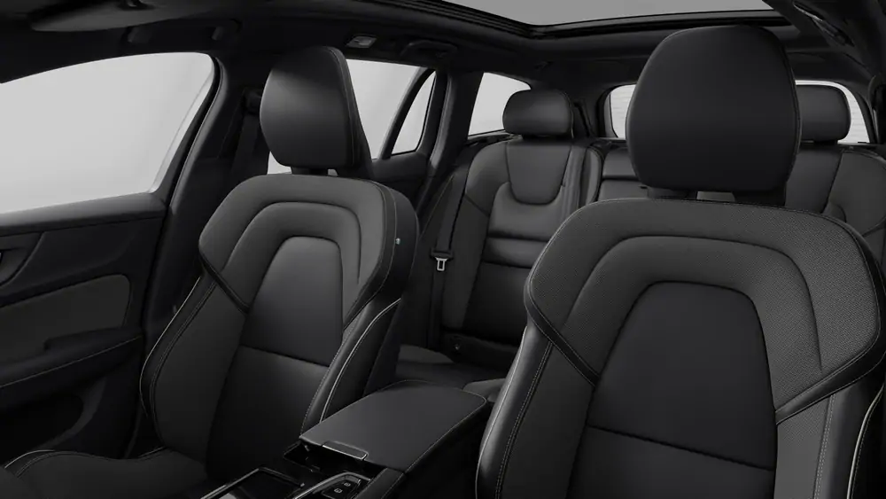 Nouveau Volvo V60 Break Ultimate Hybride rechargeable 4 roues motrices Onyx Black 5
