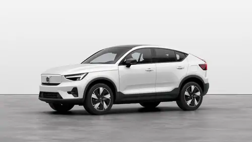 Nouveau Volvo C40 Crossover (SUV Coupé) Ultra Électrique 2 roues motrices (Propulsion) Crystal White Pearl