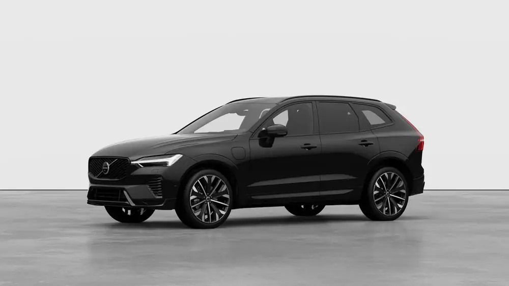 Nouveau Volvo XC60 SUV Ultimate Hybride rechargeable 4 roues motrices Onyx Black 1