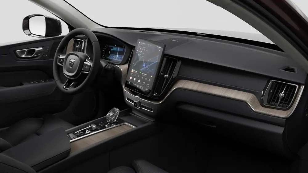 Nouveau Volvo XC60 SUV Ultimate Hybride rechargeable 4 roues motrices Mulberry Red 4