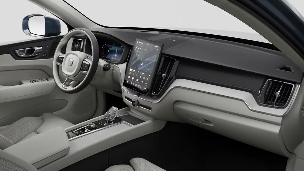 Nouveau volvo XC60 SUV Ultra Hybride rechargeable 4 roues motrices Denim Blue 4