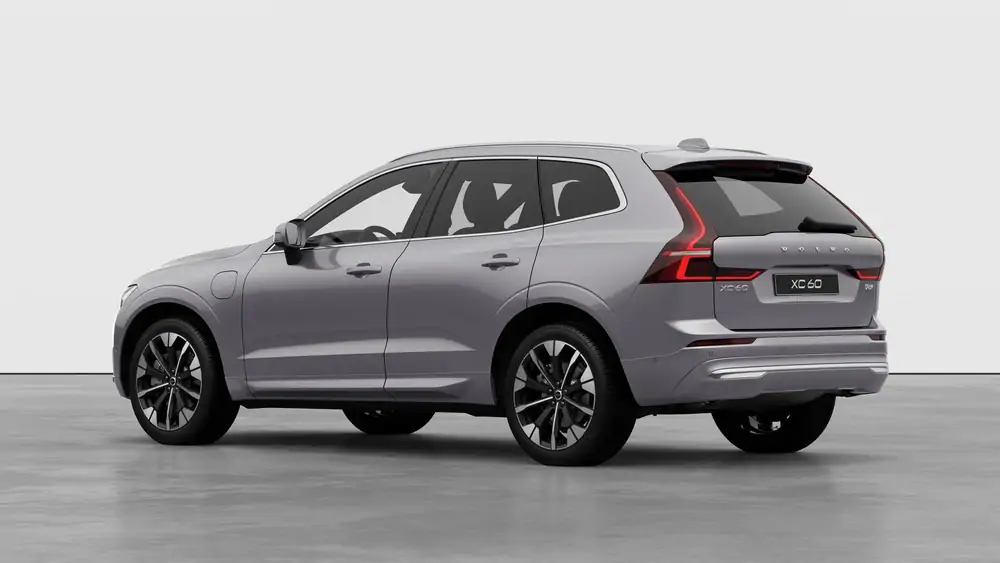 Nouveau Volvo XC60 SUV Ultimate Hybride rechargeable 4 roues motrices Aurora Silver 2