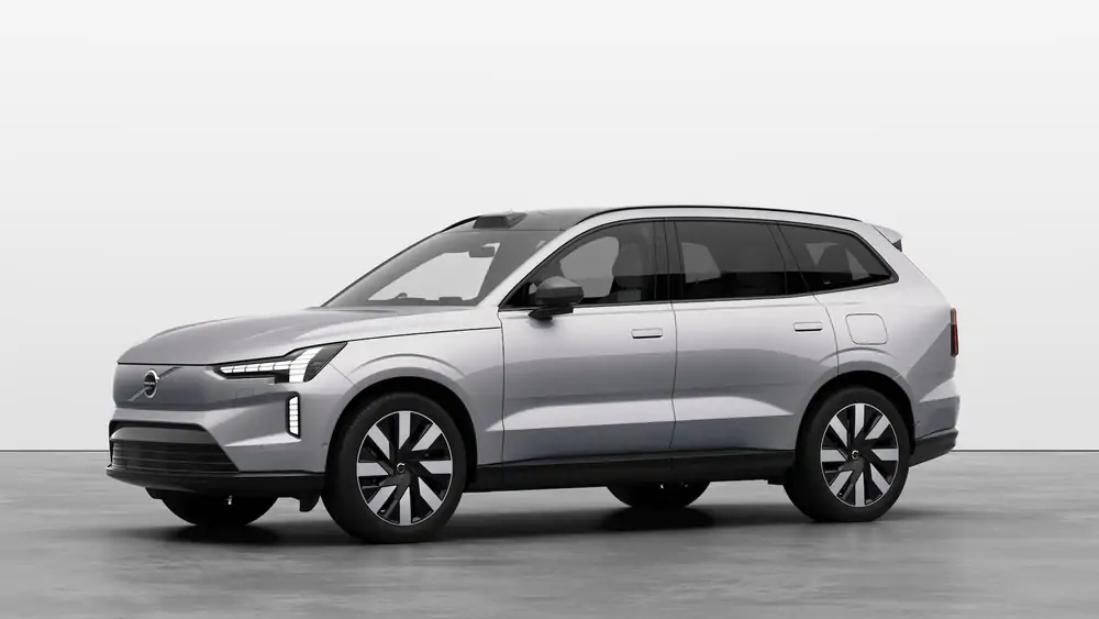 Nouveau Volvo EX90 SUV Ultra Électrique Silver Dawn 1
