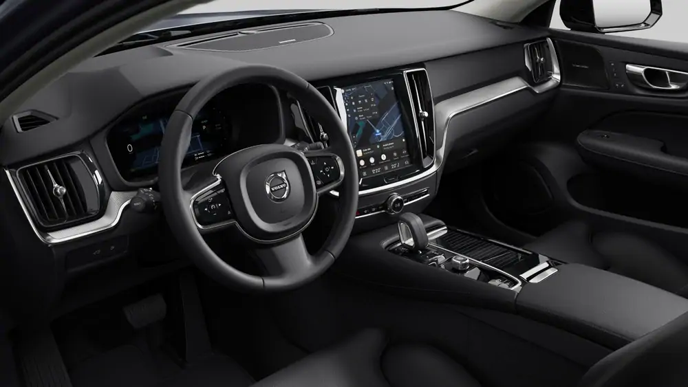 Nouveau Volvo V60 Break Plus Hybride rechargeable 4 roues motrices Denim Blue 4