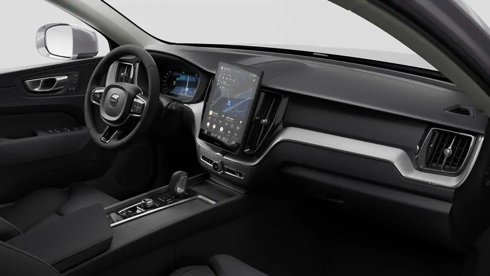 Nouveau Volvo XC60 SUV Start Hybride rechargeable 4 roues motrices Aurora Silver 4