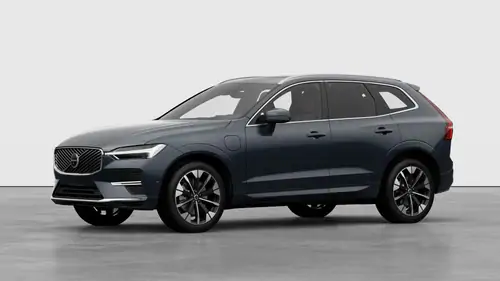 Nouveau Volvo XC60 SUV Ultimate Hybride rechargeable 4 roues motrices Denim Blue