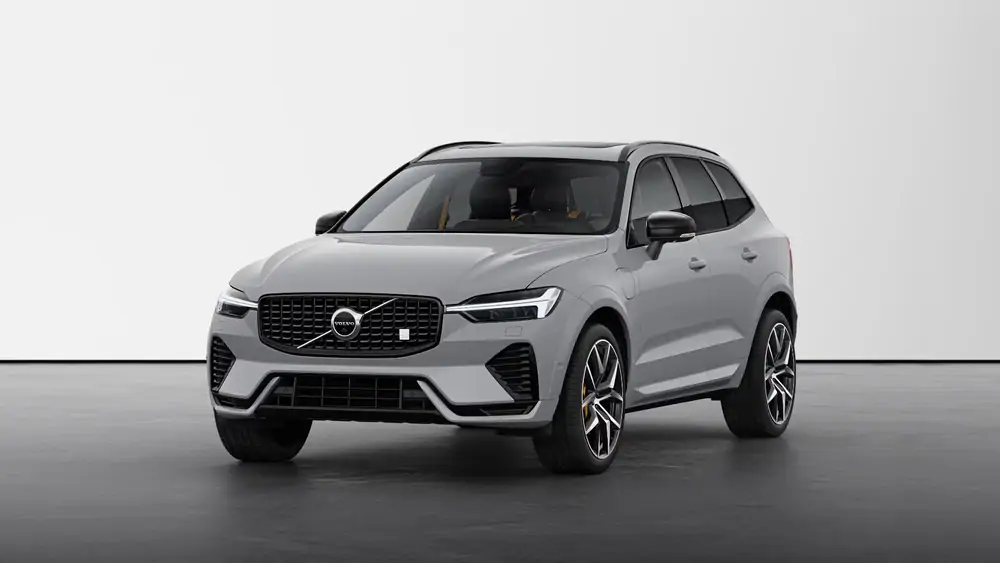 Nouveau Volvo XC60 SUV Polestar Engineered Hybride rechargeable 4 roues motrices Vapour Grey 1