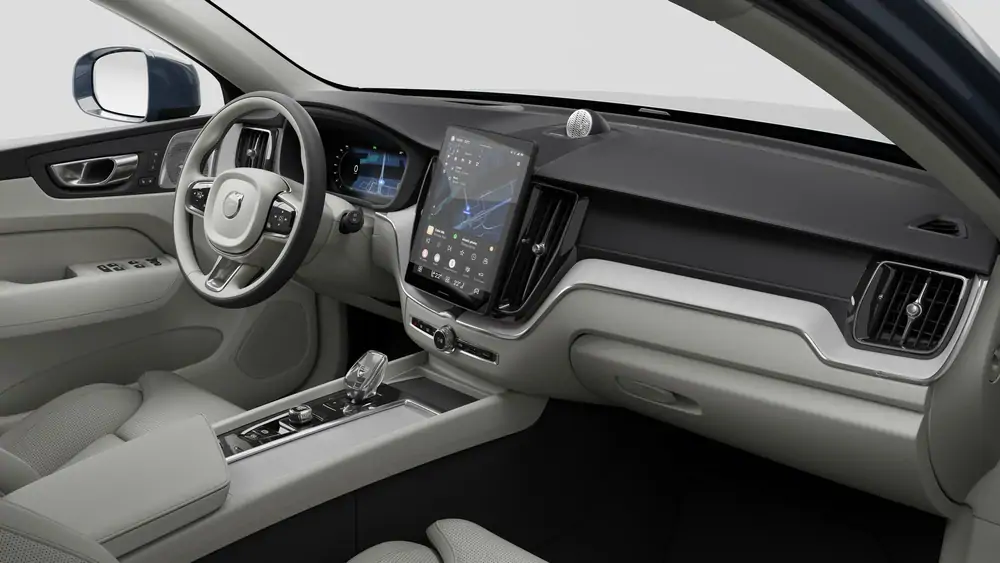 Nouveau Volvo XC60 SUV Ultimate Hybride rechargeable 4 roues motrices Denim Blue 4