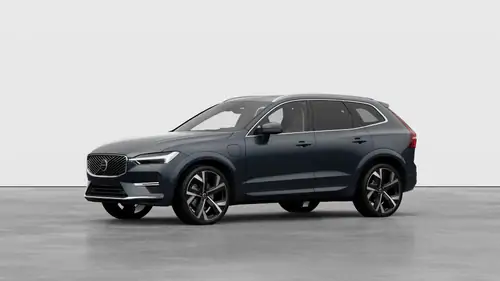 Nouveau Volvo XC60 SUV Ultimate Hybride rechargeable 4 roues motrices Denim Blue