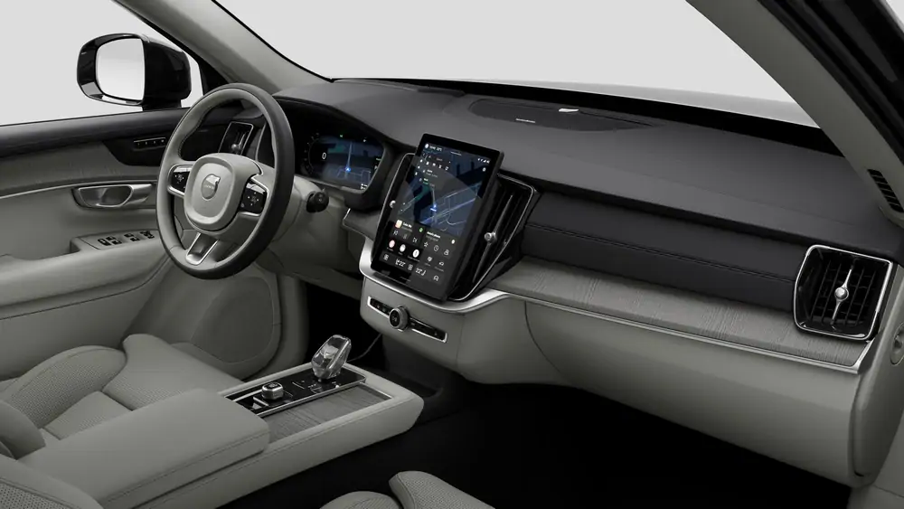 Nouveau volvo XC90 SUV Ultra Hybride rechargeable 4 roues motrices Onyx Black 4