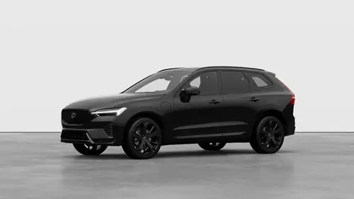 Nouveau Volvo XC60 SUV Ultimate Hybride rechargeable 4 roues motrices Onyx Black