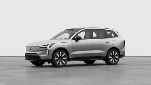 Nouveau Volvo EX90 SUV Ultra Électrique 4 roues motrices Silver Dawn
