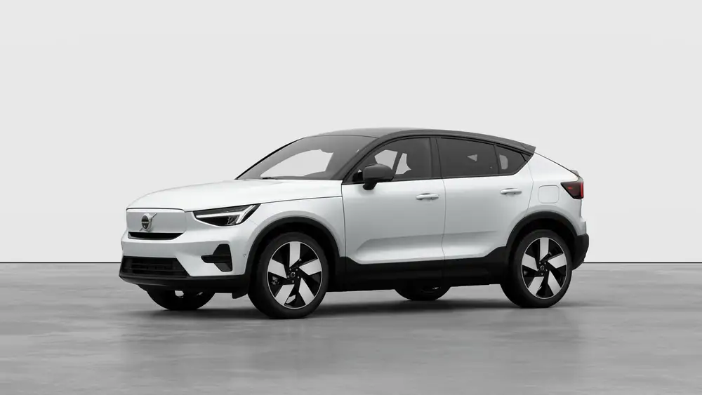 Nouveau Volvo EC40 Crossover (SUV Coupé) Ultra Électrique 2 roues motrices (Propulsion) Crystal White Pearl 1
