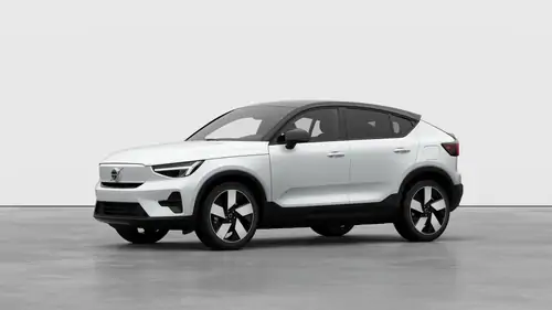Nouveau Volvo EC40 Crossover (SUV Coupé) Ultra Électrique 2 roues motrices (Propulsion) Crystal White Pearl