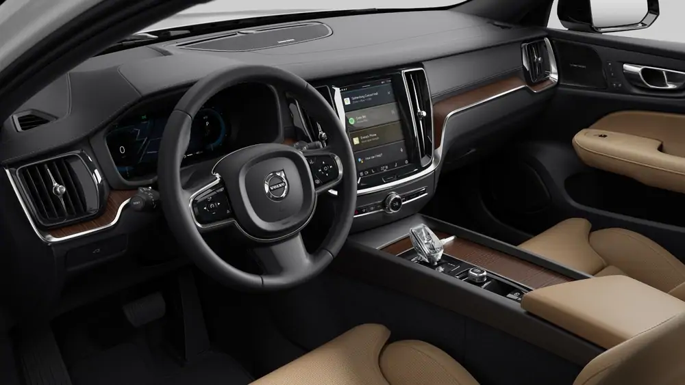 Nouveau Volvo V60 Break Ultimate Mild Hybrid 2 roues motrices (Traction) Crystal White Pearl 4