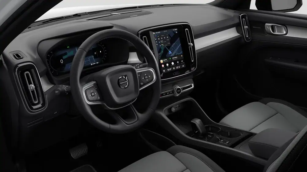 Nouveau Volvo XC40 SUV Plus Micro-hybride 2 roues motrices (Traction) Crystal White Pearl 4