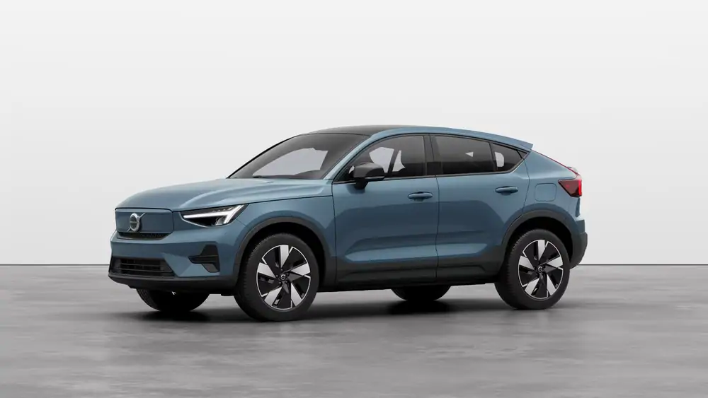 Nouveau Volvo EC40 Crossover (SUV Coupé) Start Électrique 2 roues motrices (Propulsion) Metaalkleur Fjord Blue (734) 1