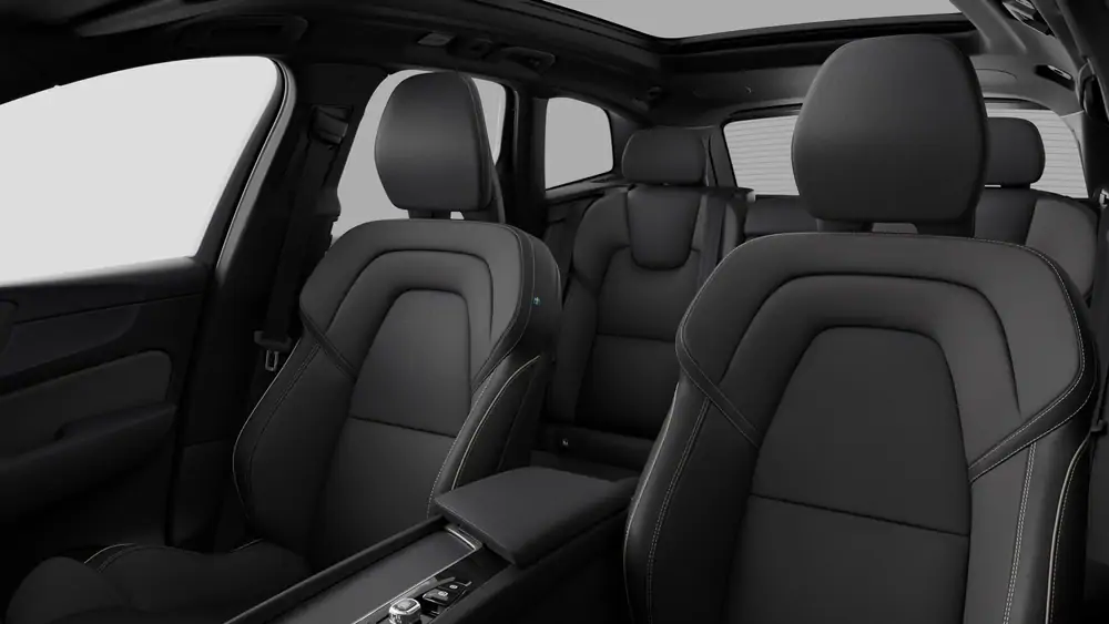 Nouveau Volvo XC60 SUV Ultimate Hybride rechargeable 4 roues motrices Onyx Black 5