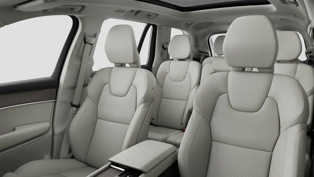 Nouveau Volvo XC90 SUV Ultimate Hybride rechargeable 4 roues motrices Onyx Black 5