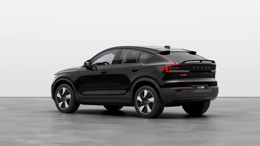 Nouveau Volvo EC40 Crossover (SUV Coupé) Ultra électrique 2 roues motrices (Propulsion) Onyx Black 2