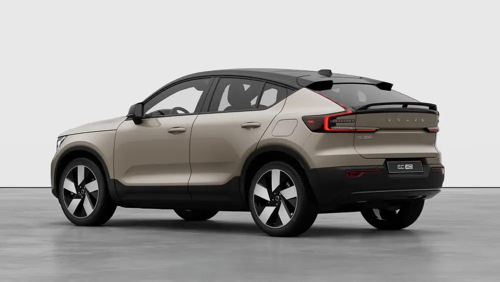 Nouveau Volvo EC40 Crossover (SUV Coupé) Ultra Électrique 2 roues motrices (Propulsion) Sand Dune 2