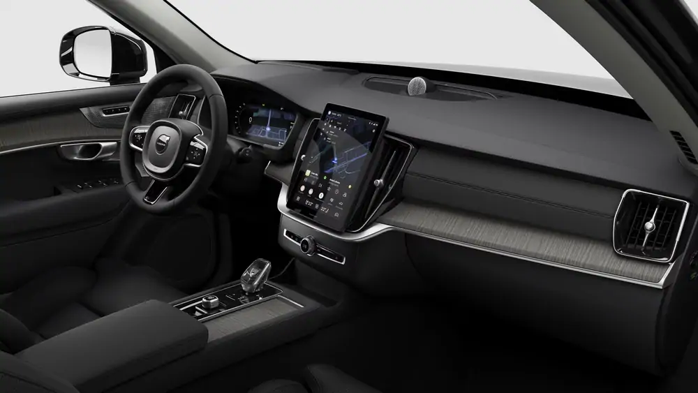 Nouveau Volvo XC90 SUV Ultimate Hybride rechargeable 4 roues motrices Onyx Black 4