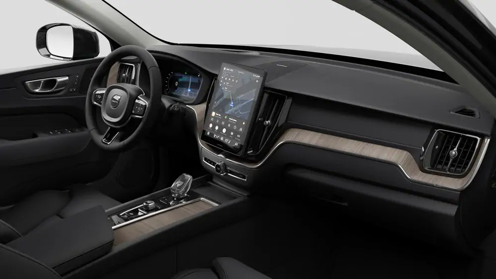 Nouveau Volvo XC60 SUV Ultimate Hybride rechargeable 4 roues motrices Onyx Black 4