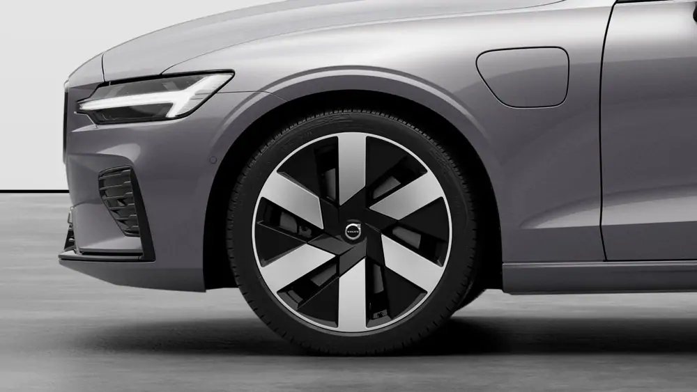 Nouveau Volvo V60 Break Plus Hybride rechargeable 4 roues motrices Aurora Silver 3
