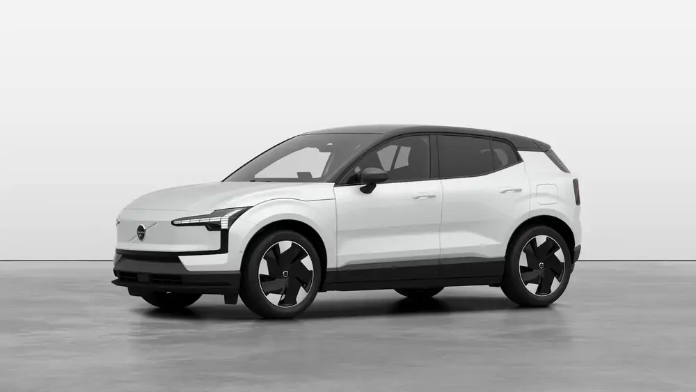 Nouveau Volvo EX30 SUV Ultra Électrique 2 roues motrices (Propulsion) Crystal White Pearl 1