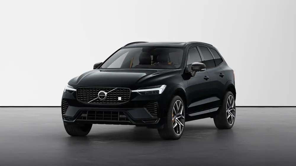 Nouveau Volvo XC60 SUV Polestar Engineered Hybride rechargeable 4 roues motrices Onyx Black 1
