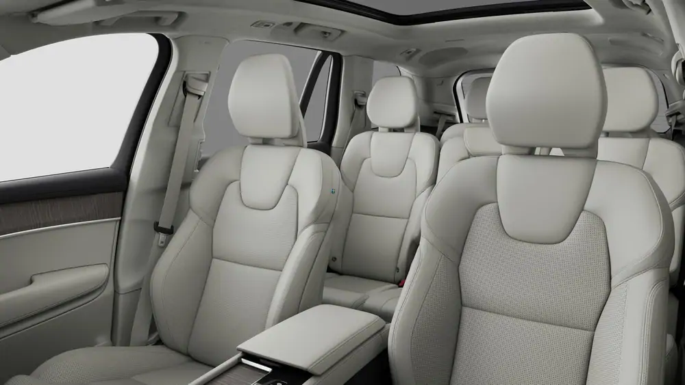 Nouveau Volvo XC90 SUV Ultimate Hybride rechargeable 4 roues motrices Onyx Black 5
