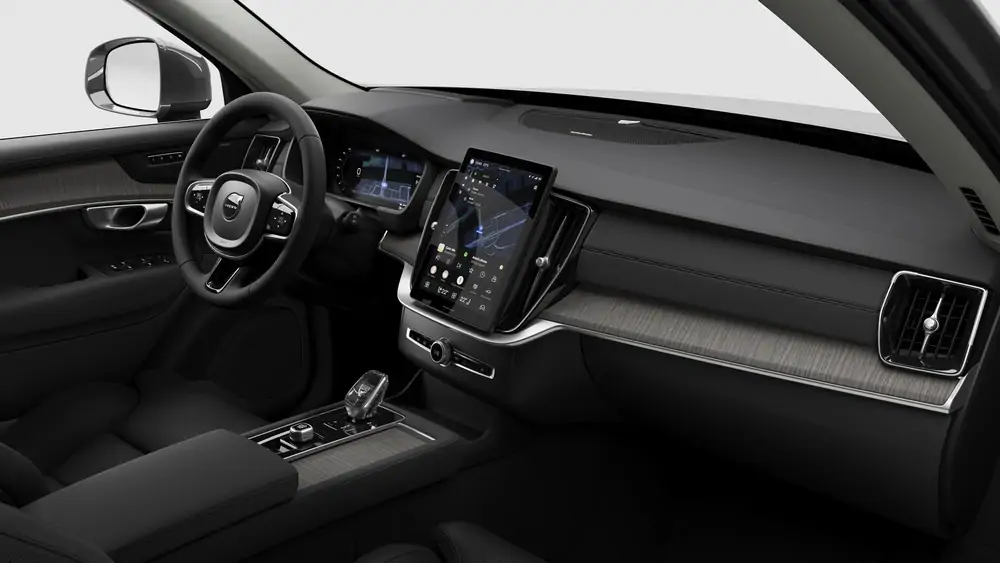 Nouveau Volvo XC90 SUV Ultimate Hybride rechargeable 4 roues motrices Platinum Grey 4