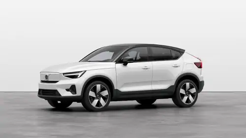 Nouveau Volvo EC40 Crossover (SUV Coupé) Ultra Électrique 2 roues motrices (Propulsion) Crystal White Pearl