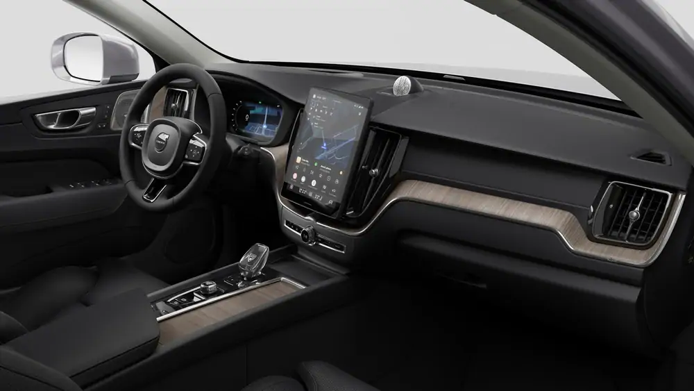 Nouveau Volvo XC60 SUV Ultimate Hybride rechargeable 4 roues motrices Aurora Silver 4