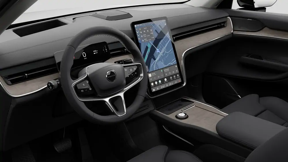 Nouveau Volvo EX90 SUV Ultra Électrique 4 roues motrices Silver Dawn 4