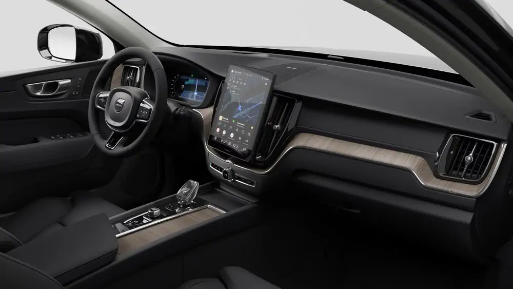 Nouveau Volvo XC60 SUV Ultimate Hybride rechargeable 4 roues motrices Onyx Black 4