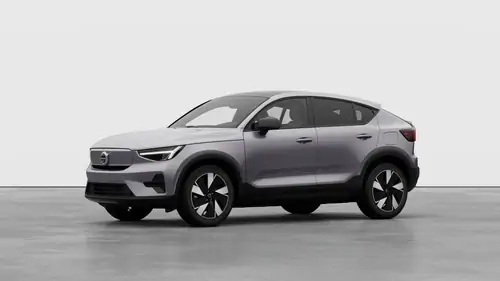 Nouveau Volvo EC40 Crossover (SUV Coupé) Plus Électrique 2 roues motrices (Propulsion) Aurora Silver