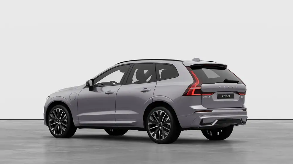 Nouveau Volvo XC60 SUV Ultimate Hybride rechargeable 4 roues motrices Aurora Silver 2