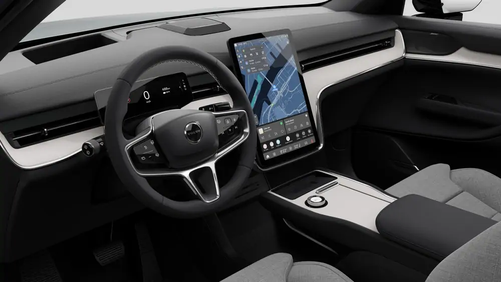 Nouveau Volvo EX90 SUV Ultra Électrique 4 roues motrices Vapour Grey 4