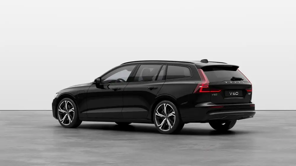 Nouveau Volvo V60 Break Plus Hybride rechargeable 4 roues motrices Onyx Black 2