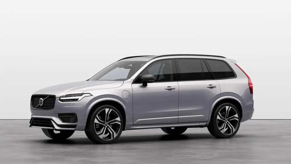 Nouveau Volvo XC90 SUV Ultimate Hybride rechargeable 4 roues motrices Silver Dawn 1